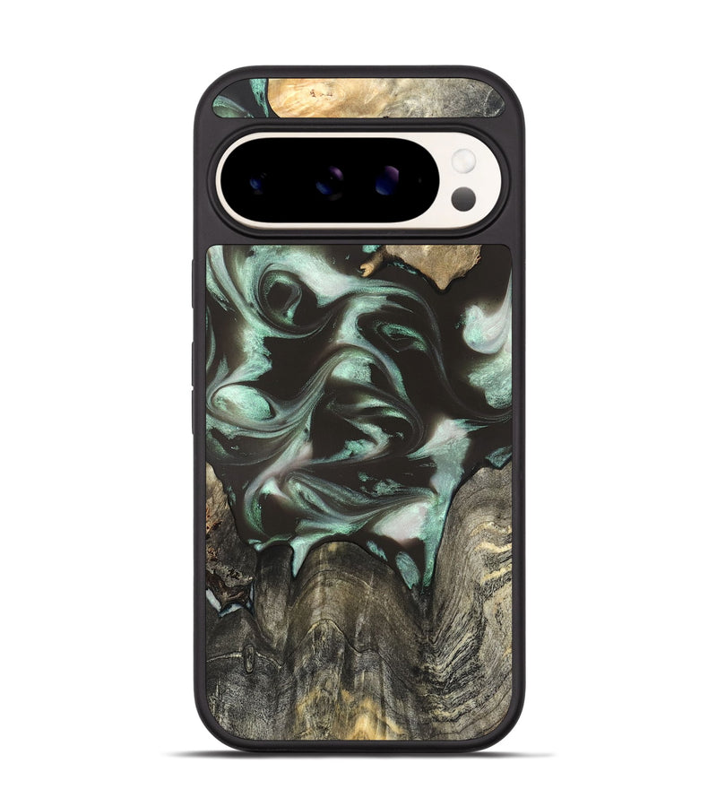 Pixel 9 Wood Phone Case - Jesse (Green, 819952)