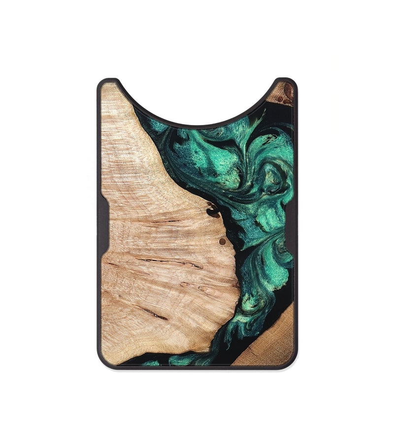 Alloy Wood Wallet - Casen (Green, 819955)