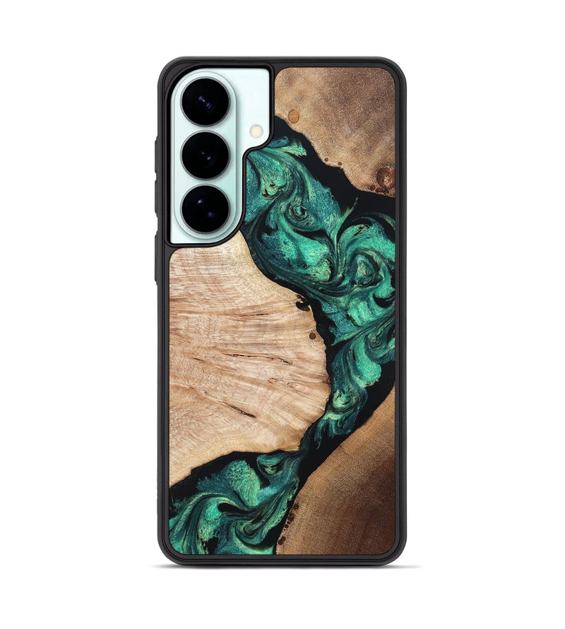 Galaxy S26 Plus Wood Phone Case - Casen (Green, 819955)