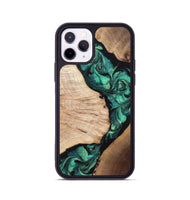 iPhone 11 Pro Wood Phone Case - Casen (Green, 819955)