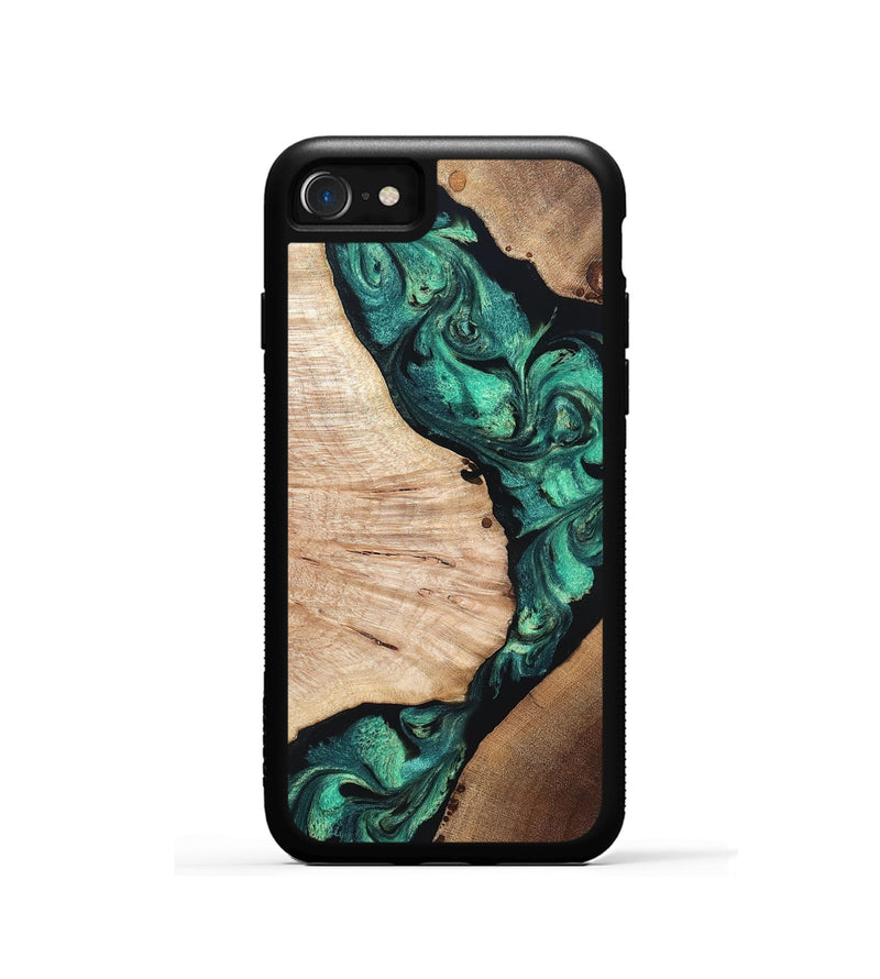 iPhone SE Wood Phone Case - Casen (Green, 819955)