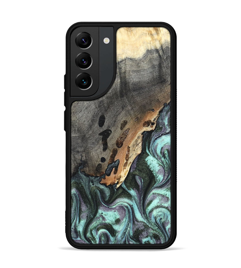 Galaxy S22 Plus Wood Phone Case - Libby (Green, 819956)