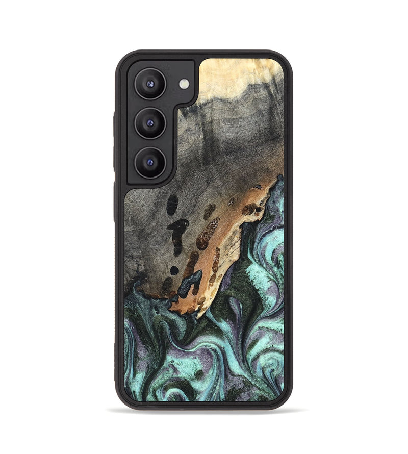 Galaxy S23 Wood Phone Case - Libby (Green, 819956)
