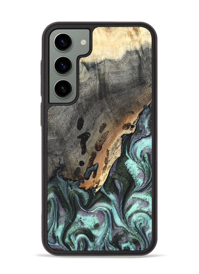Galaxy S23 Plus Wood Phone Case - Libby (Green, 819956)