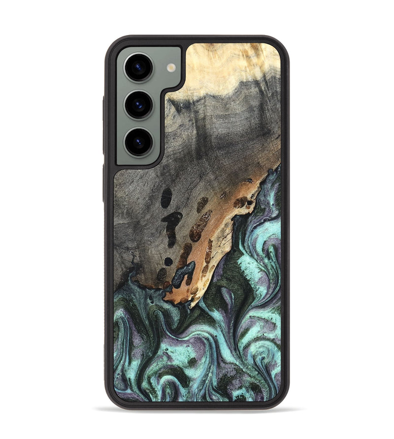 Galaxy S23 Plus Wood Phone Case - Libby (Green, 819956)
