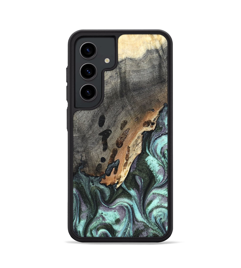 Galaxy S24 Wood Phone Case - Libby (Green, 819956)