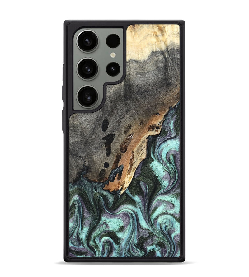Galaxy S24 Ultra Wood Phone Case - Libby (Green, 819956)