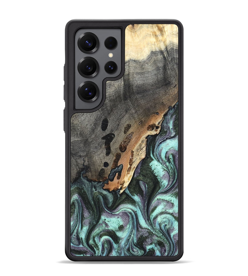 Galaxy S25 Ultra Wood Phone Case - Libby (Green, 819956)