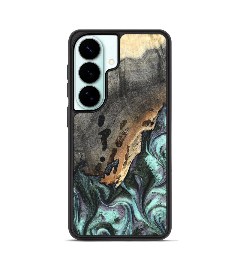 Galaxy S26 Wood Phone Case - Libby (Green, 819956)