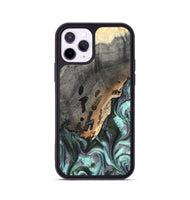 iPhone 11 Pro Wood Phone Case - Libby (Green, 819956)