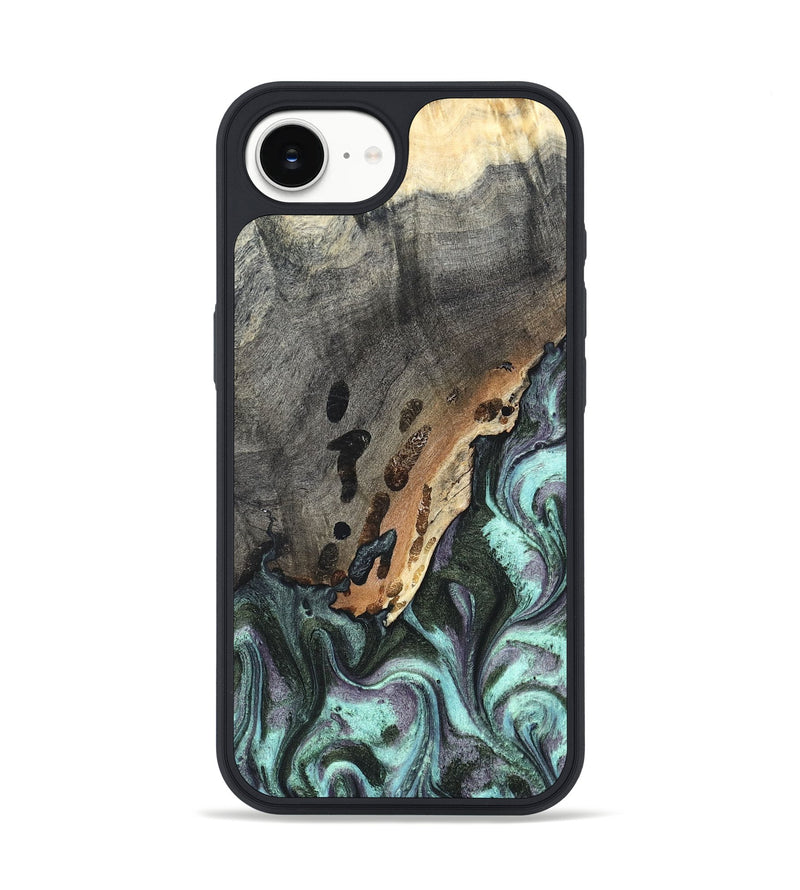 iPhone 17e Wood Phone Case - Libby (Green, 819956)
