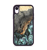 iPhone Xr Wood Phone Case - Libby (Green, 819956)