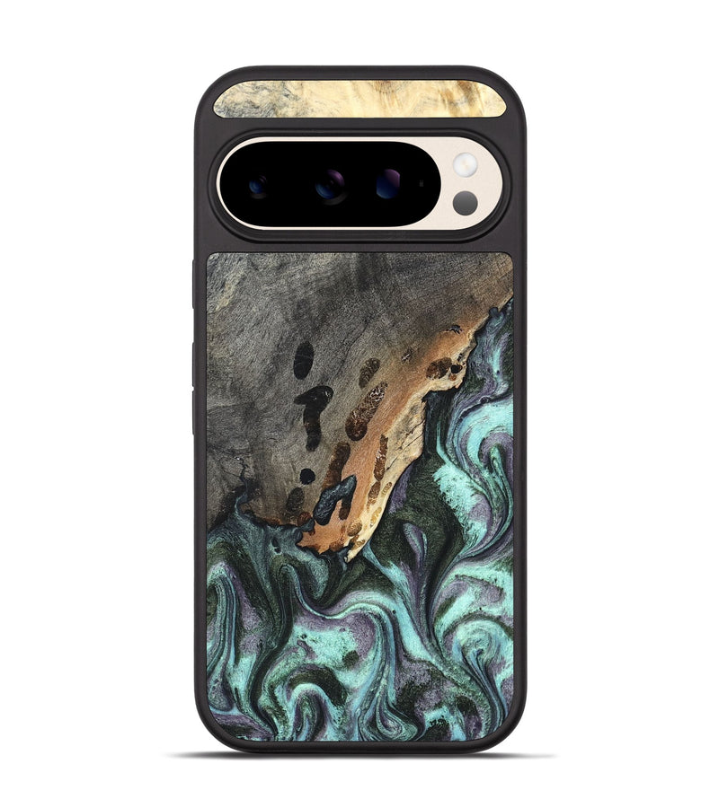 Pixel 10 Pro Wood Phone Case - Libby (Green, 819956)