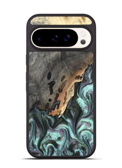 Pixel 9 Pro Wood Phone Case - Libby (Green, 819956)