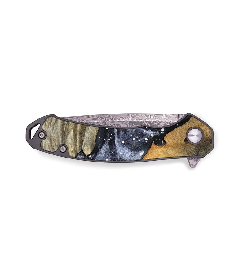 EDC Wood Pocket Knife - Ashely (Cosmos, 819960)