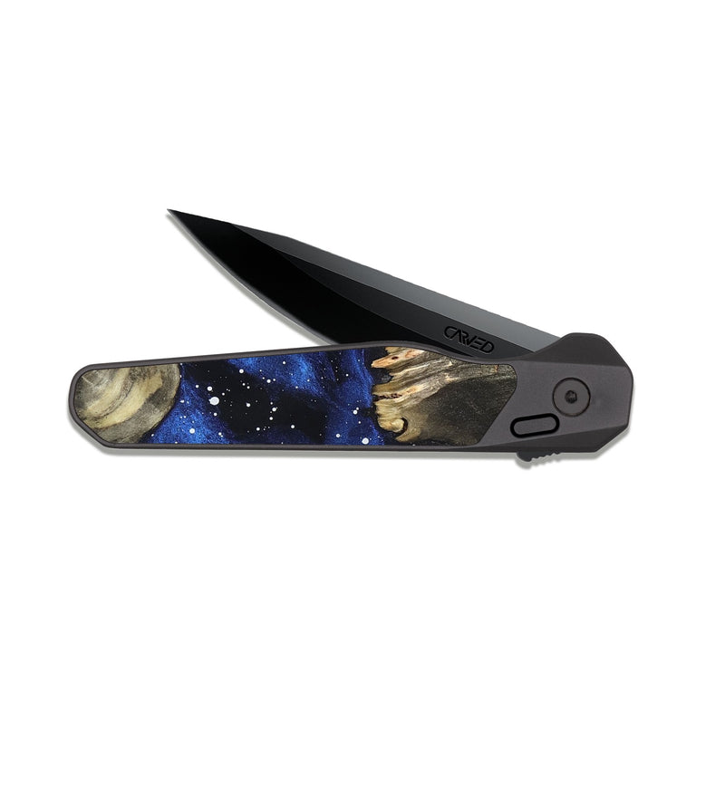 EDC Dark Slate Wood Pocket Knife - Jerod (Cosmos, 819961)