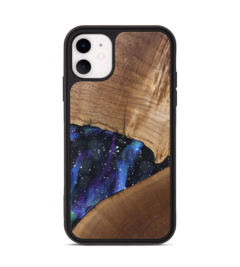 iPhone 11 Wood Phone Case - Ezrah (Cosmos, 819962)