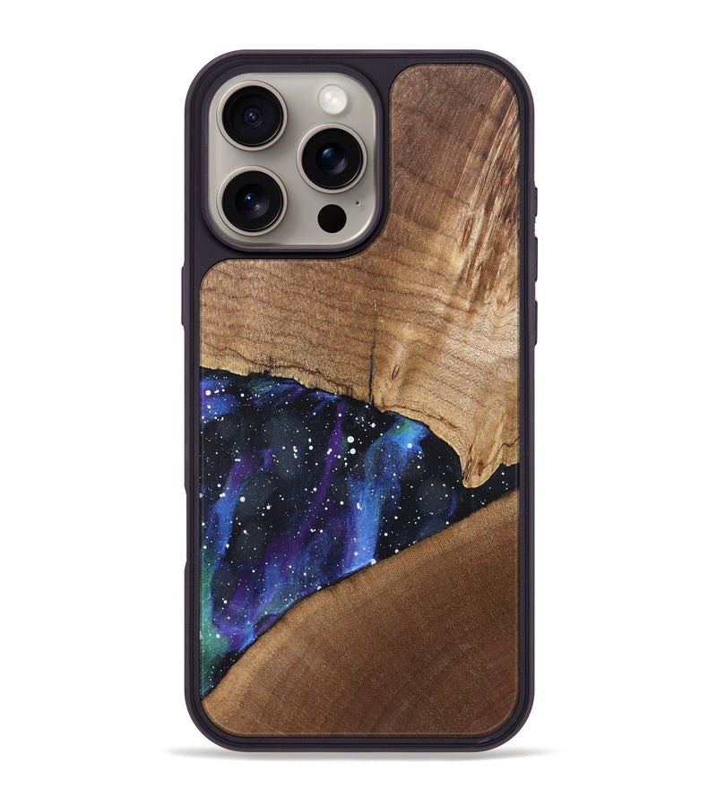 iPhone 16 Pro Max Wood Phone Case - Ezrah (Cosmos, 819962)