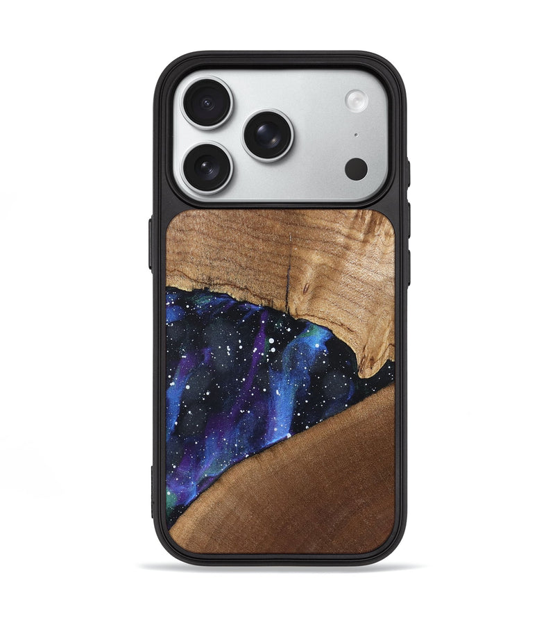 iPhone 18 Pro Wood Phone Case - Ezrah (Cosmos, 819962)