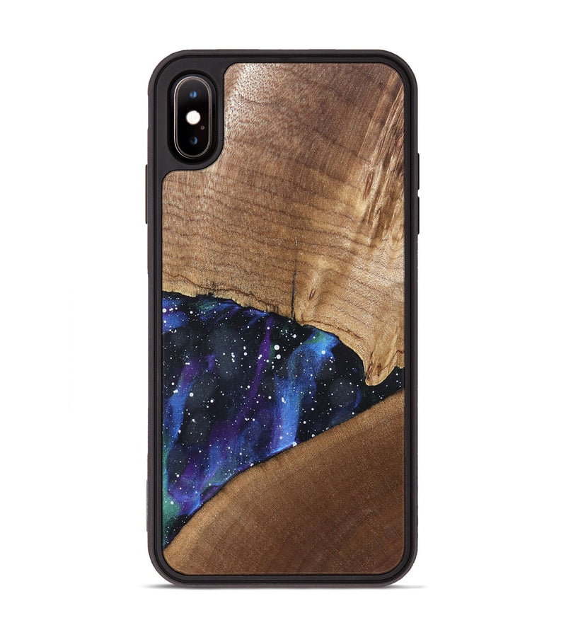 iPhone Xs Max Wood Phone Case - Ezrah (Cosmos, 819962)