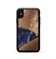 iPhone Xs Wood Phone Case - Ezrah (Cosmos, 819962)