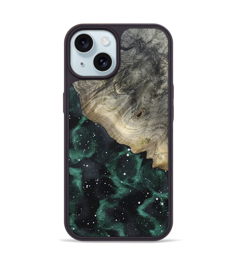 iPhone 15 Wood Phone Case - Terry (Cosmos, 819970)