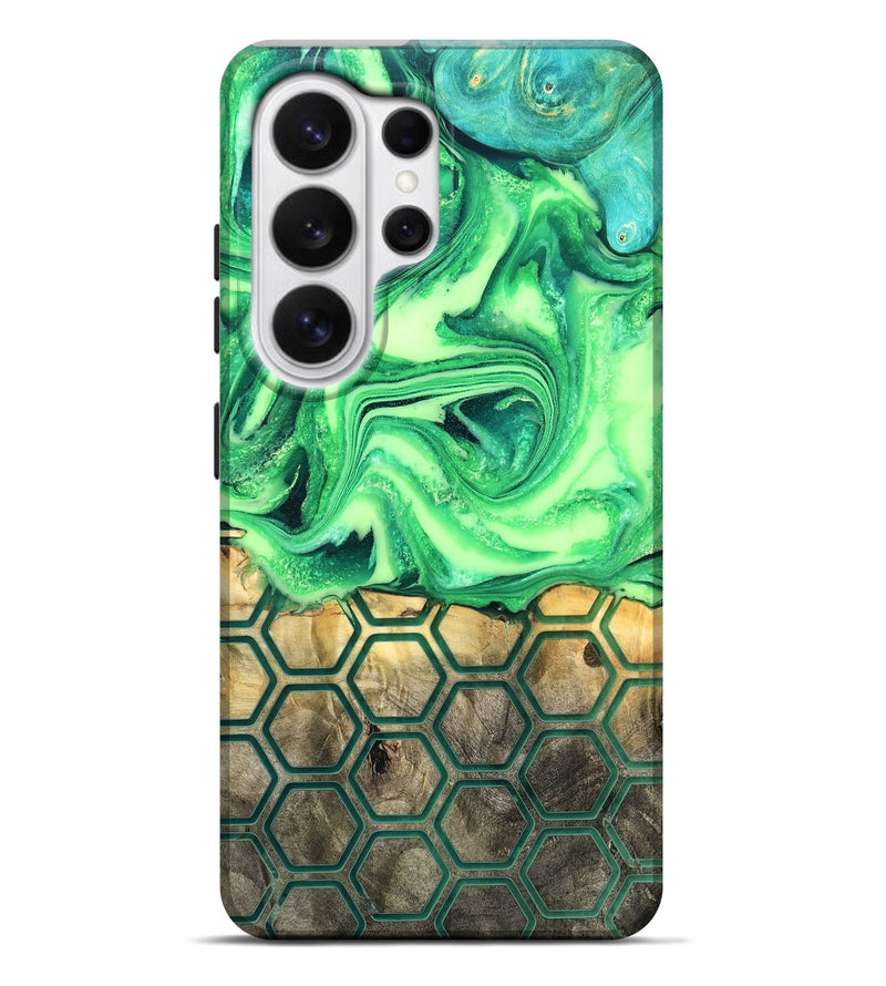Galaxy S26 Ultra Wood Live Edge Phone Case - Onyx (Neon, 819977)