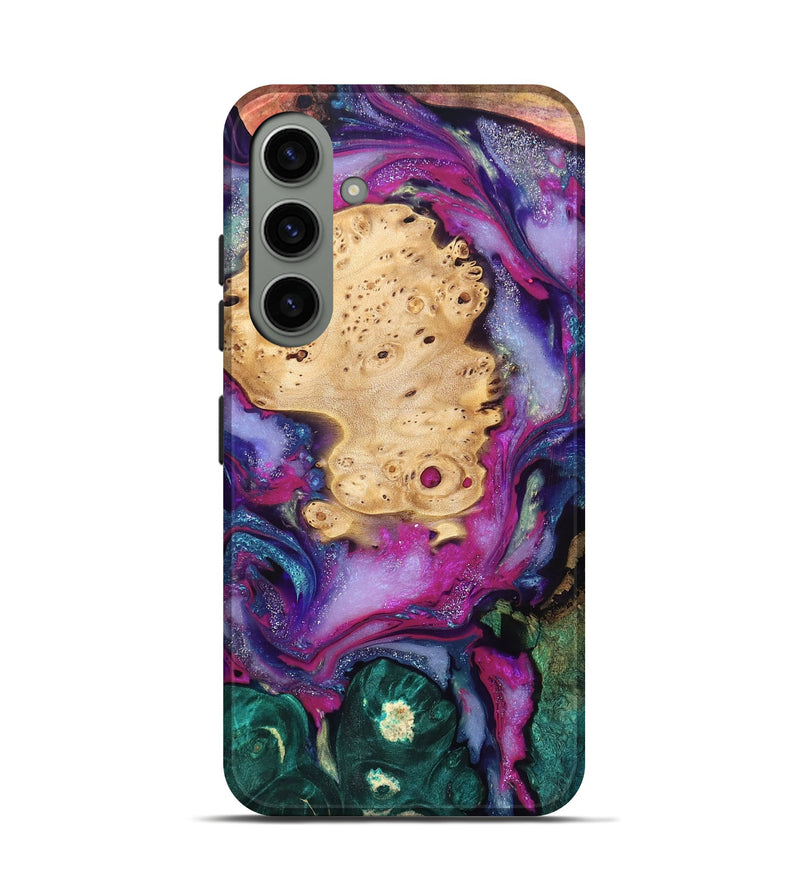 Galaxy S24 Wood Live Edge Phone Case - Kai (Purple, 819979)