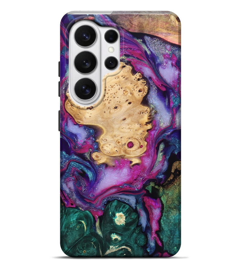 Galaxy S26 Ultra Wood Live Edge Phone Case - Kai (Purple, 819979)