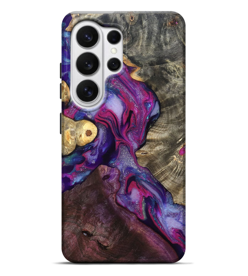 Galaxy S26 Ultra Wood Live Edge Phone Case - Eduardo (Purple, 819980)