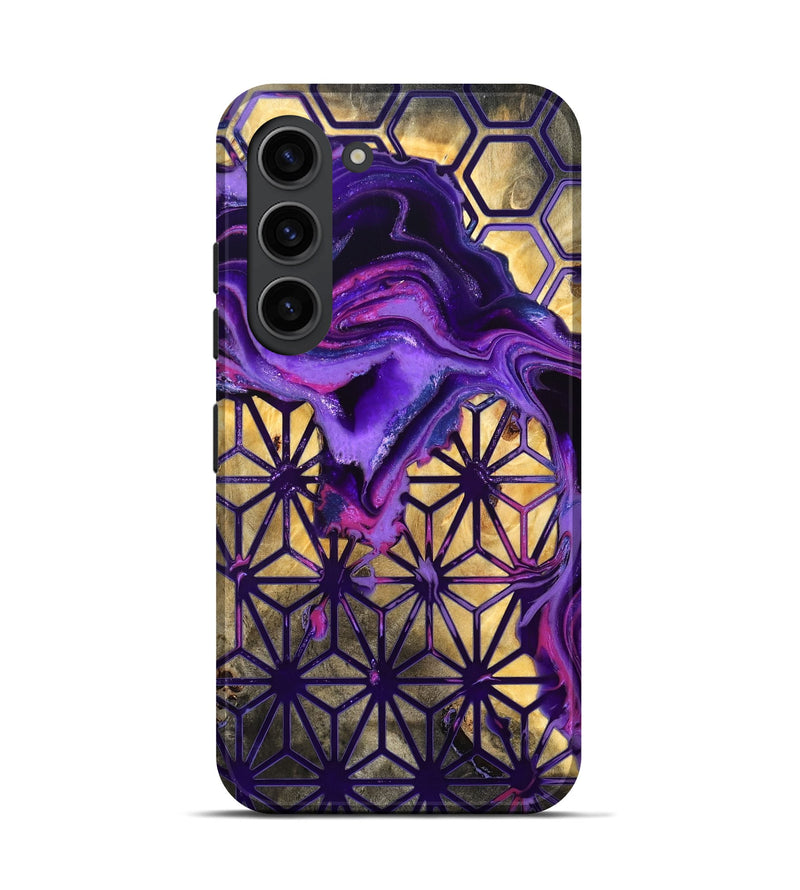 Galaxy S23 Wood Live Edge Phone Case - Noah (Pattern, 819981)