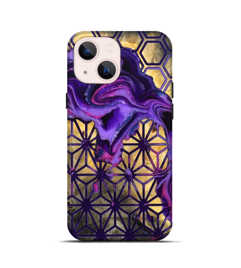 iPhone 13 mini Wood Live Edge Phone Case - Noah (Pattern, 819981)