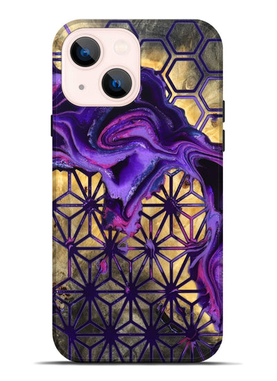 iPhone 14 Plus Wood Live Edge Phone Case - Noah (Pattern, 819981)