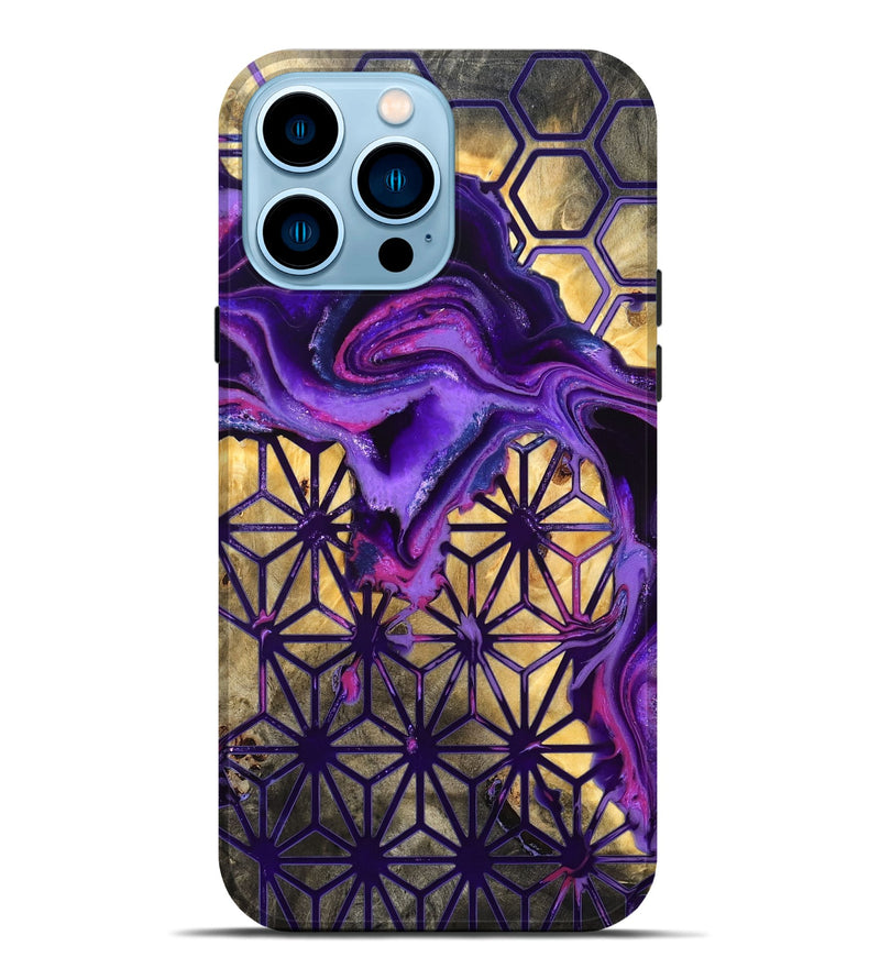 iPhone 14 Pro Max Wood Live Edge Phone Case - Noah (Pattern, 819981)
