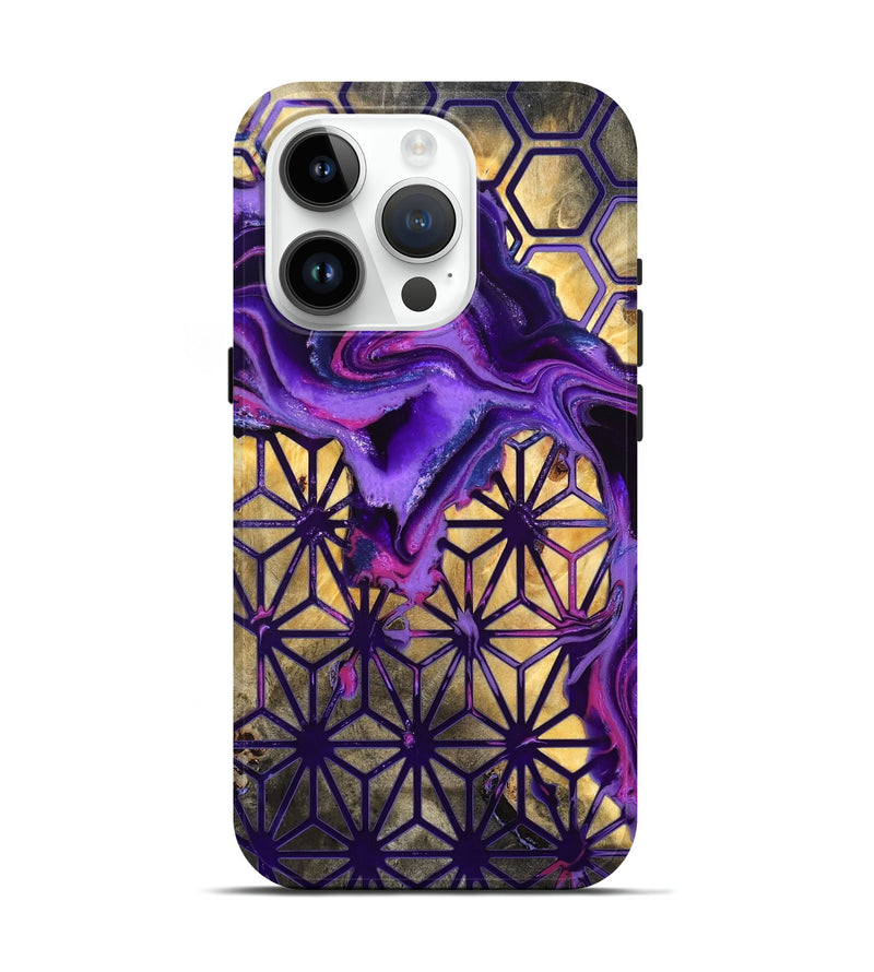 iPhone 15 Pro Wood Live Edge Phone Case - Noah (Pattern, 819981)