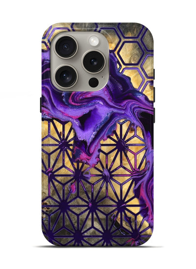 iPhone 16 Pro Wood Live Edge Phone Case - Noah (Pattern, 819981)