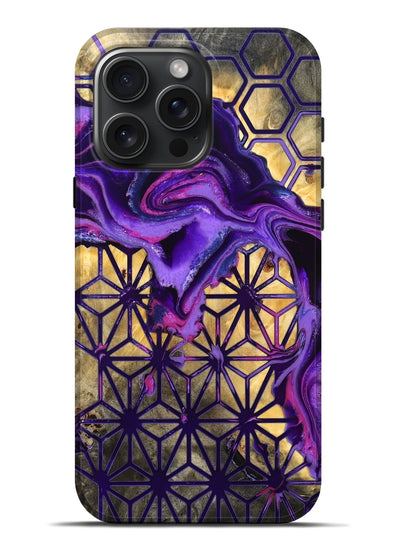 iPhone 16 Pro Max Wood Live Edge Phone Case - Noah (Pattern, 819981)