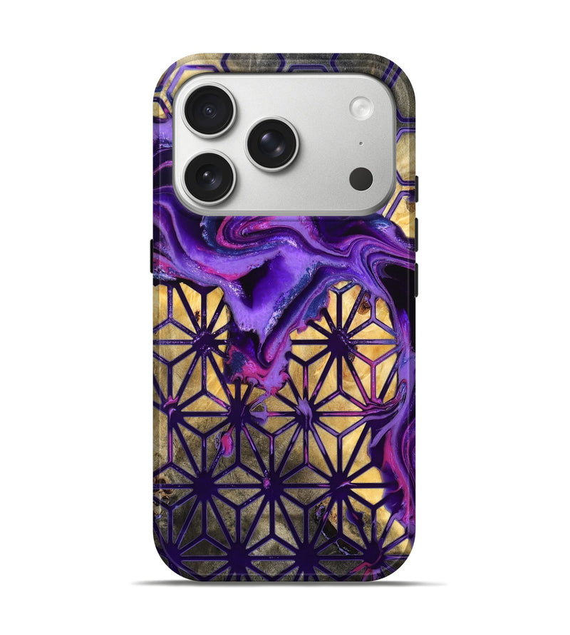 iPhone 17 Pro Wood Live Edge Phone Case - Noah (Pattern, 819981)