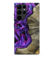 Galaxy S22 Ultra Wood Live Edge Phone Case - Chyna (Purple, 819984)