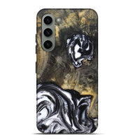 Galaxy S23 Plus Wood Live Edge Phone Case - Tory (Black & White, 819989)