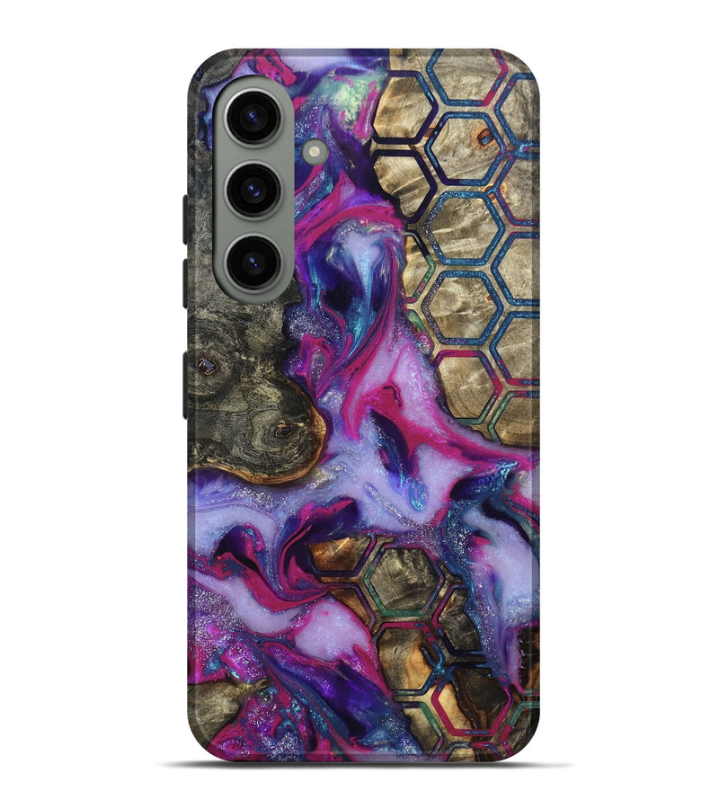 Galaxy S24 Plus Wood Live Edge Phone Case - Marvel (Pattern, 819992)