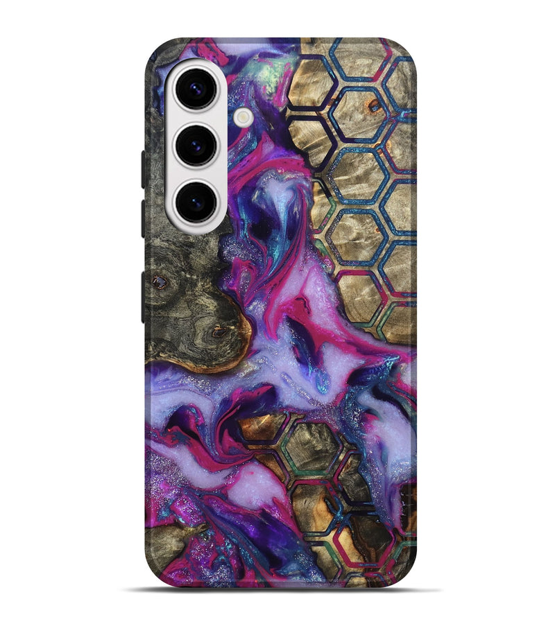 Galaxy S25 Plus Wood Live Edge Phone Case - Marvel (Pattern, 819992)
