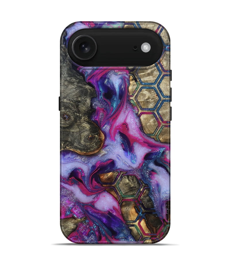 iPhone 17 Air Wood Live Edge Phone Case - Marvel (Pattern, 819992)
