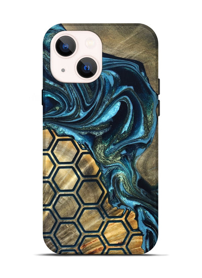 iPhone 14 Wood Live Edge Phone Case - Joesph (Pattern, 819993)