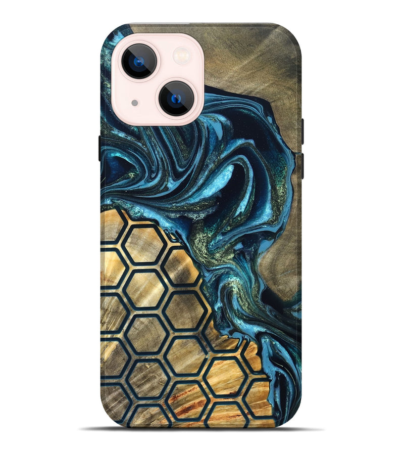 iPhone 14 Plus Wood Live Edge Phone Case - Joesph (Pattern, 819993)