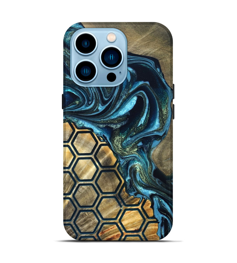 iPhone 14 Pro Wood Live Edge Phone Case - Joesph (Pattern, 819993)