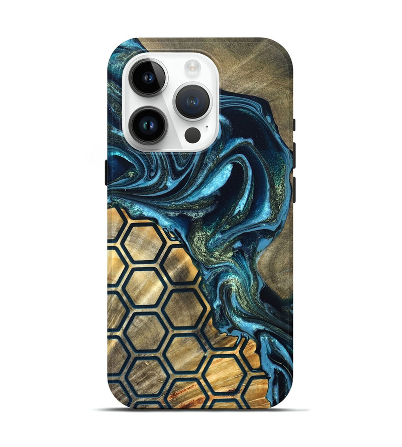 iPhone 15 Pro Wood Live Edge Phone Case - Joesph (Pattern, 819993)