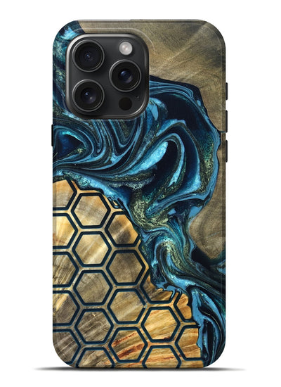 iPhone 16 Pro Max Wood Live Edge Phone Case - Joesph (Pattern, 819993)