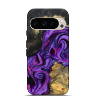 Pixel 10 Wood Live Edge Phone Case - Edmund (Purple, 820000)