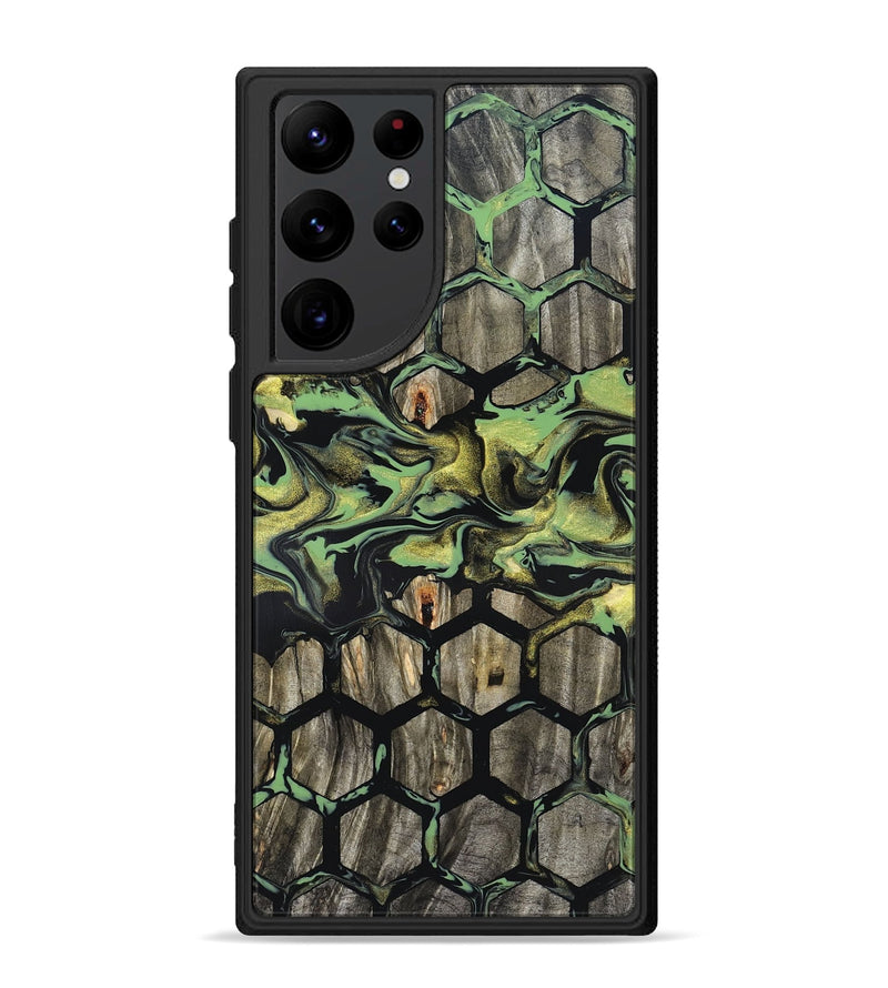 Galaxy S22 Ultra Wood Phone Case - Adalee (Pattern, 820002)